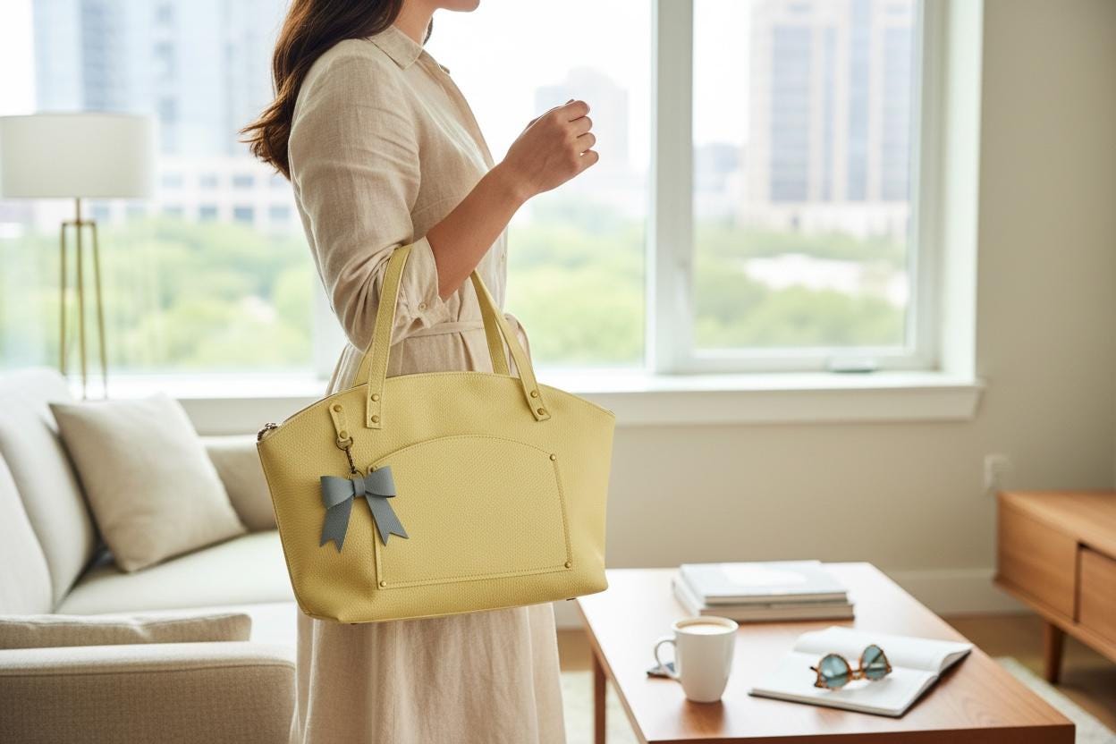 Handcrafted Full Grain Leather Crescent - Pebbled Butter Shoulder Bag