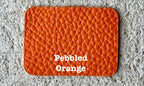 Full Grain Leather Handmade Pebbled Zipper Travel Tote Bag with Trolley Sleeve